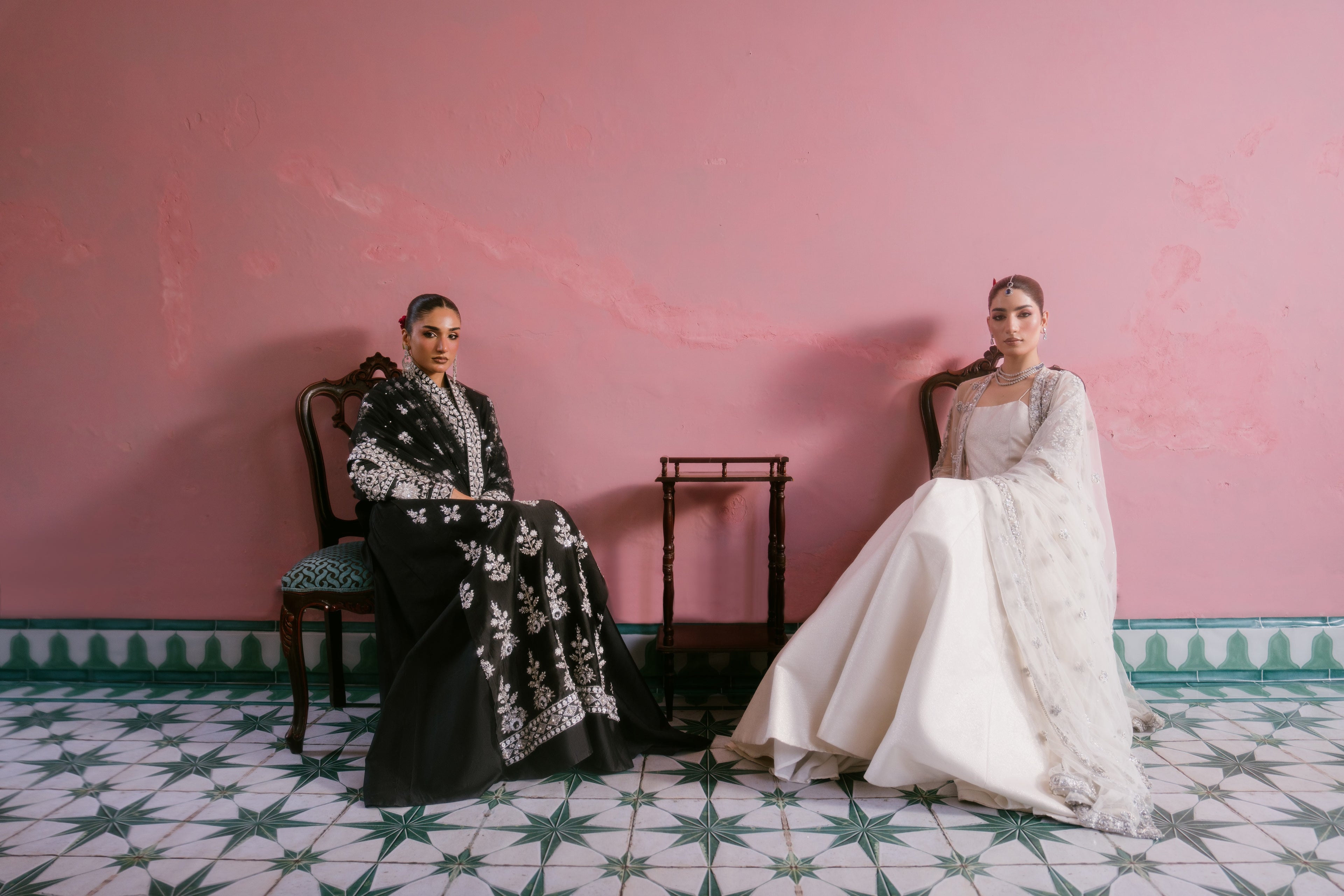 Luxury Pakistani bridal and formal dresses with intricate hand embroidery